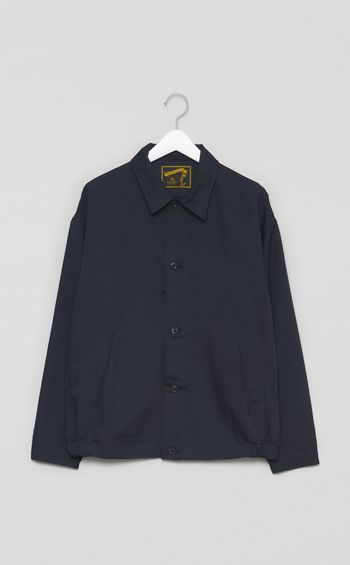 ポリエステルショートカバーオール