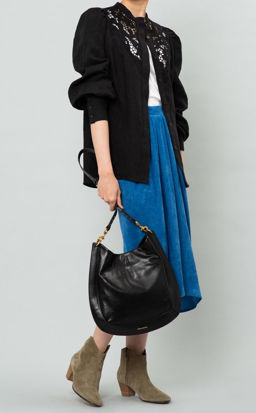 ドレープミディスカート