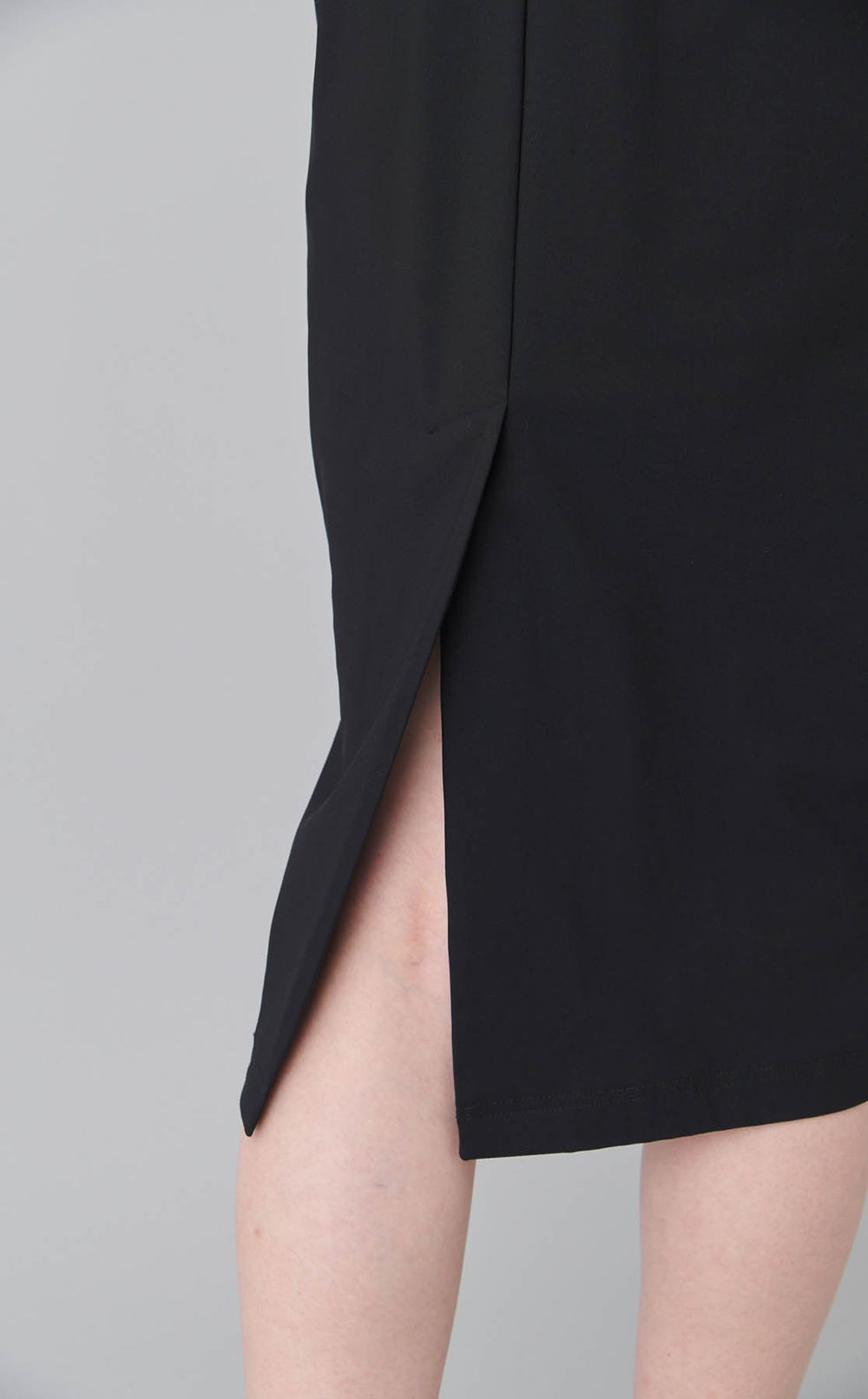 レースアップコクーンワンピース