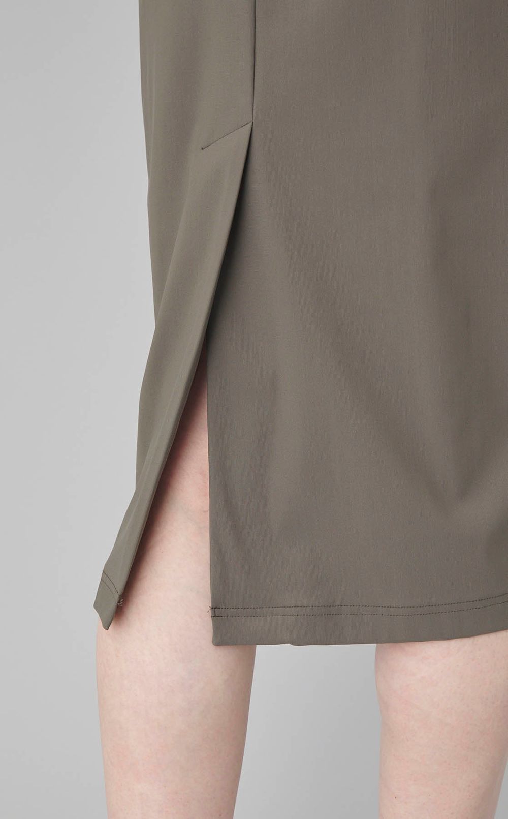 レースアップコクーンワンピース