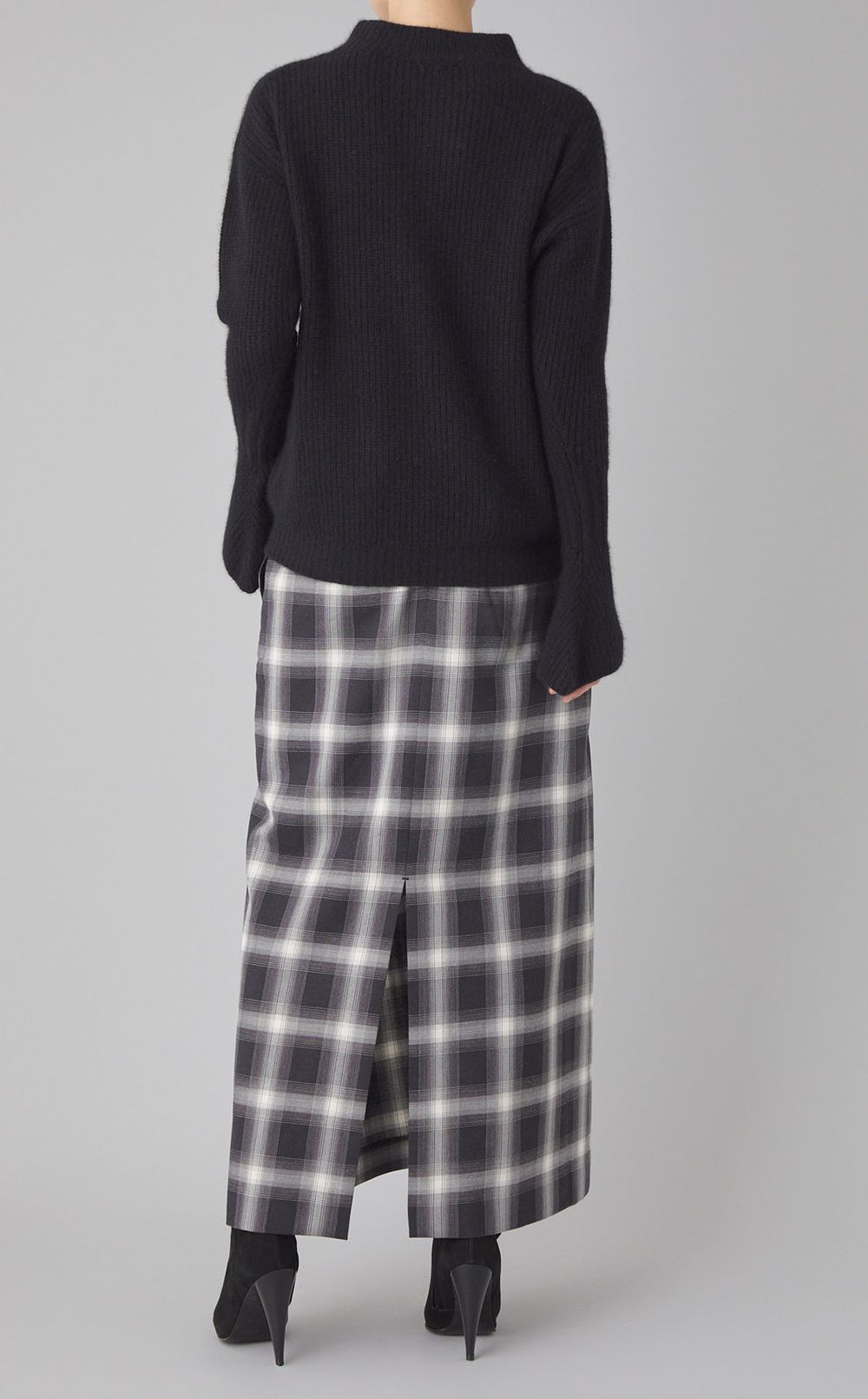 ウールリブハイネックニットプルオーバー