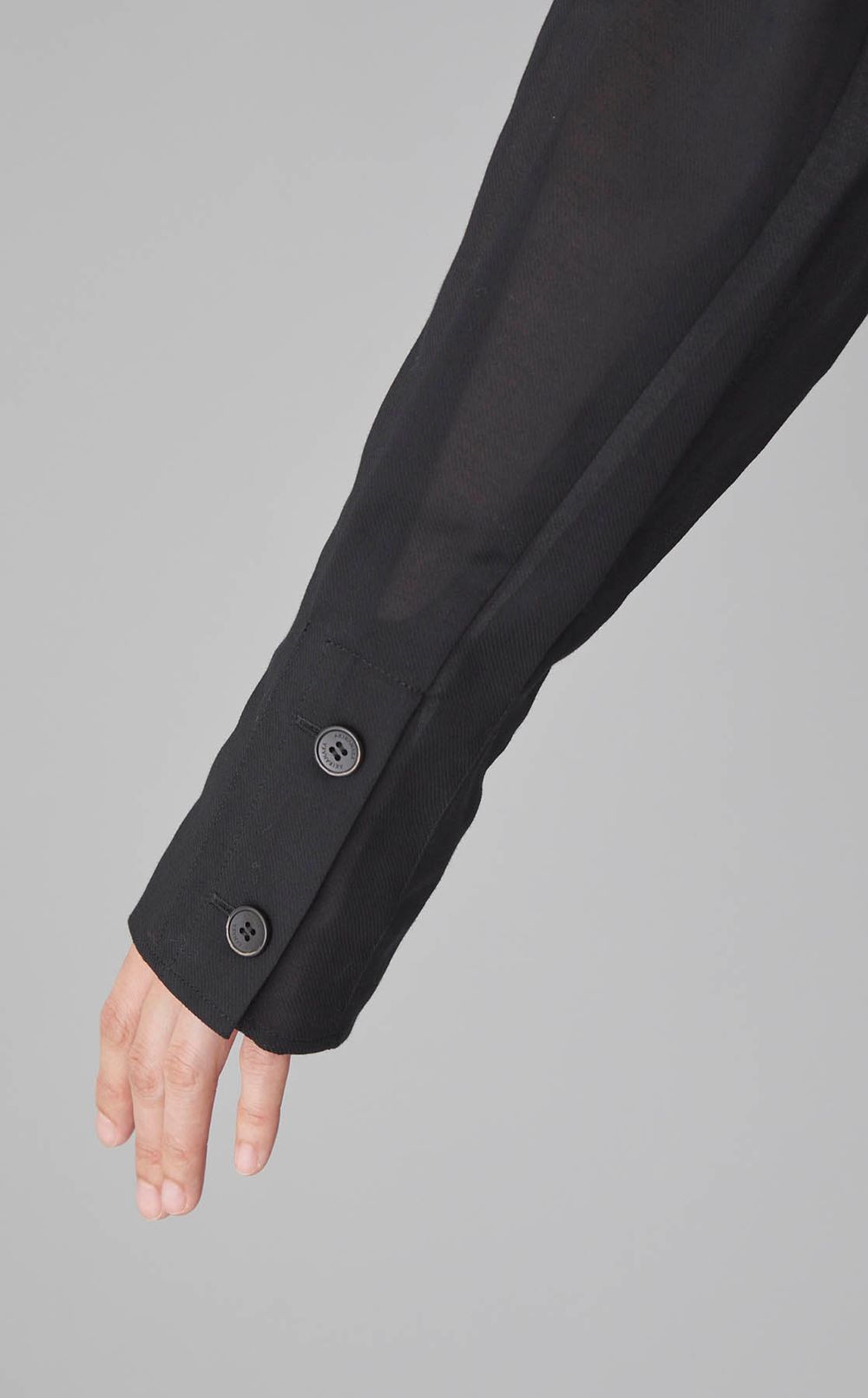 Vネックバイカラーベルテッドワンピース