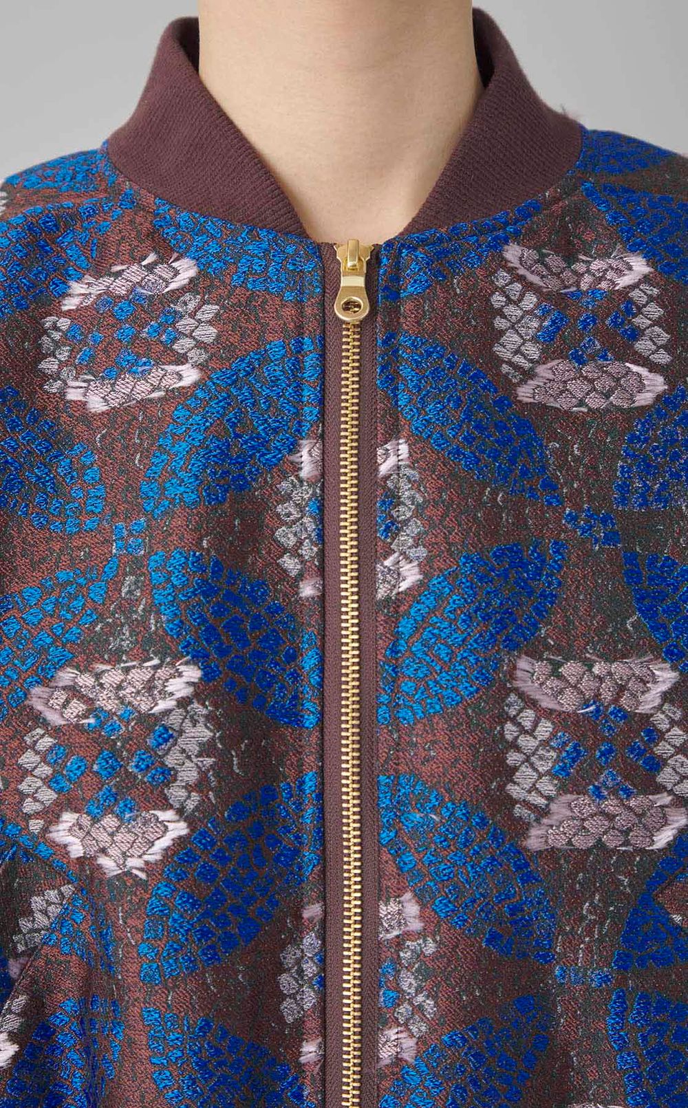 ジャガードMA-1ブルゾン