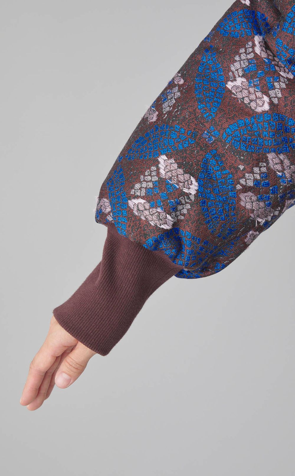 ジャガードMA-1ブルゾン