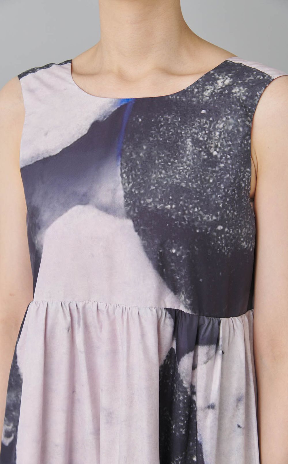 リバーシブルギャザーワンピース