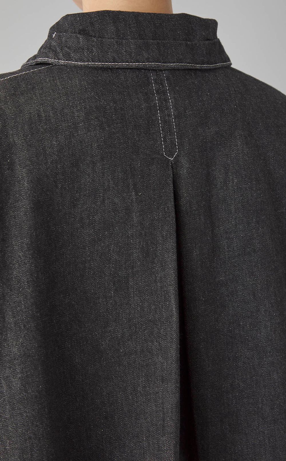 フリンジデニムショートブルゾン