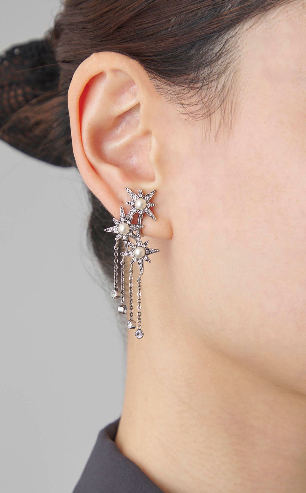 スターフリンジイヤリング