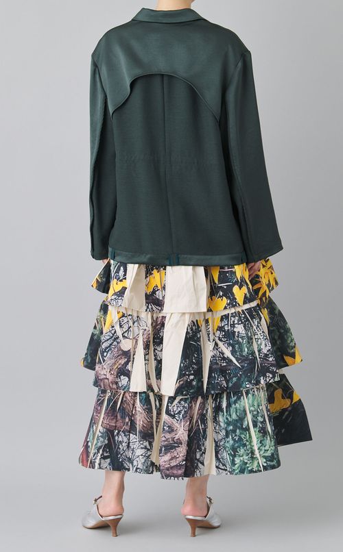 グリッターコンビジャケット