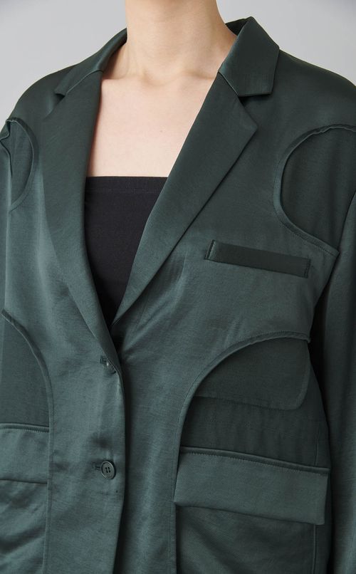 グリッターコンビジャケット