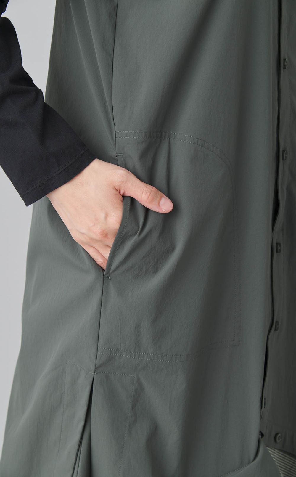 パターンミックスキャミソールワンピース