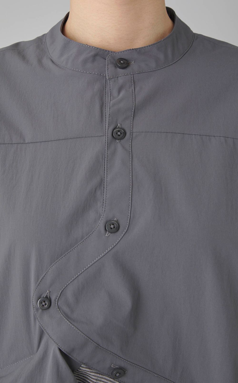 パターンミックスオーバーシャツ