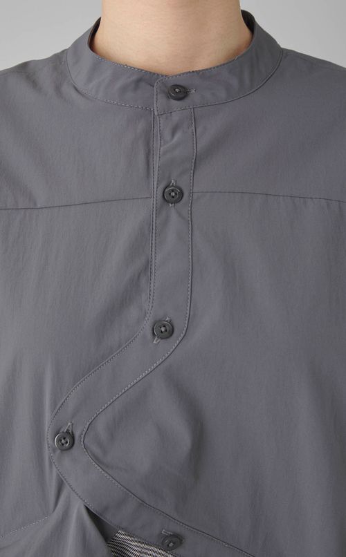 パターンミックスオーバーシャツ