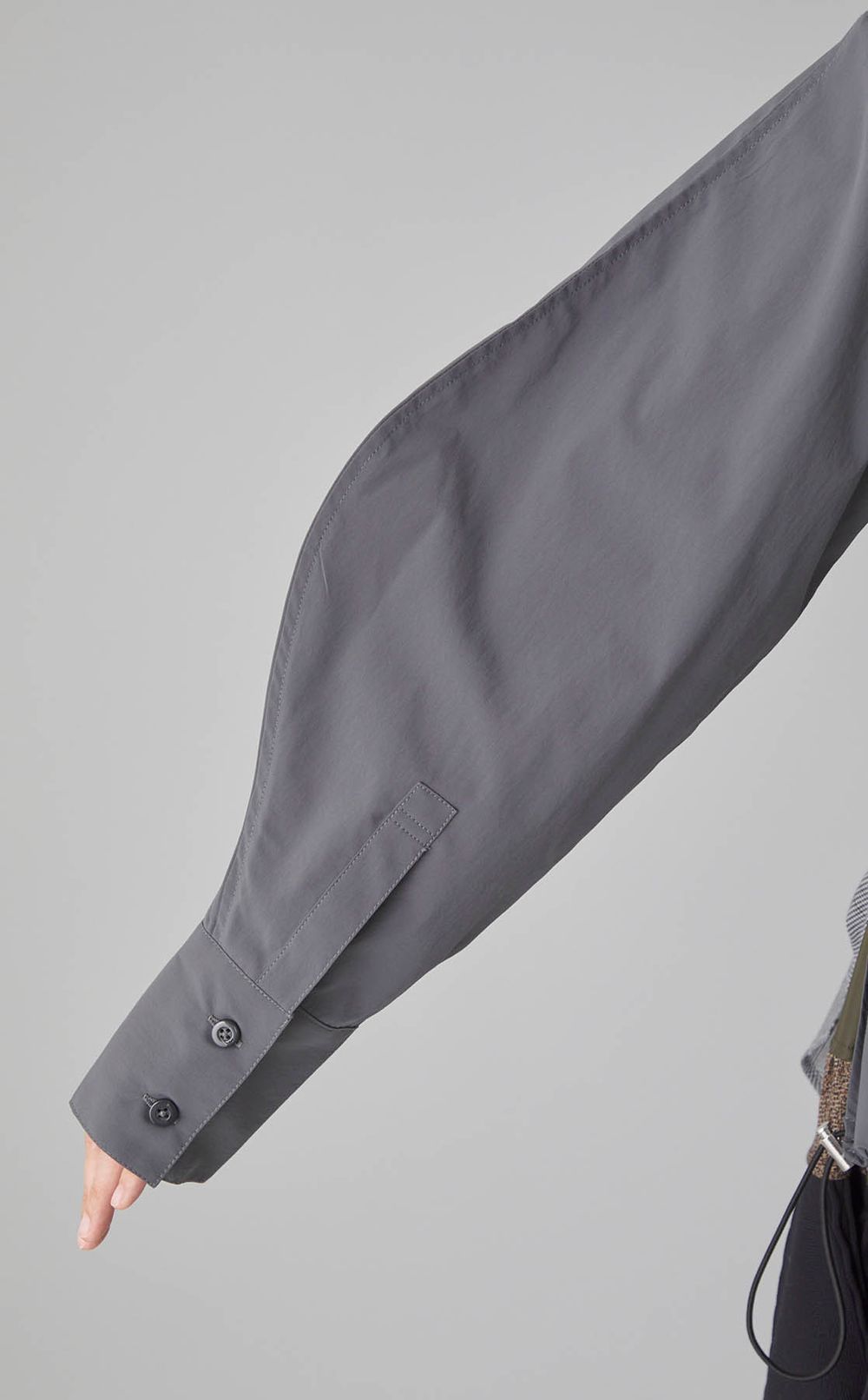 パターンミックスオーバーシャツ