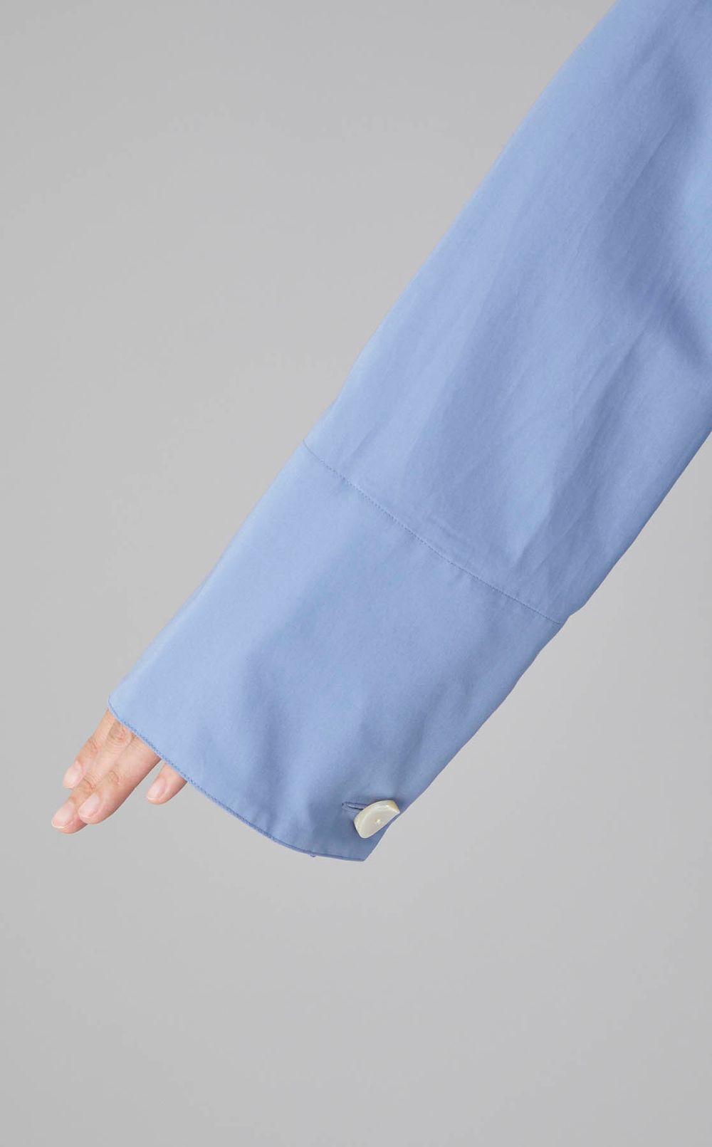 コットンビッグカラーブラウス