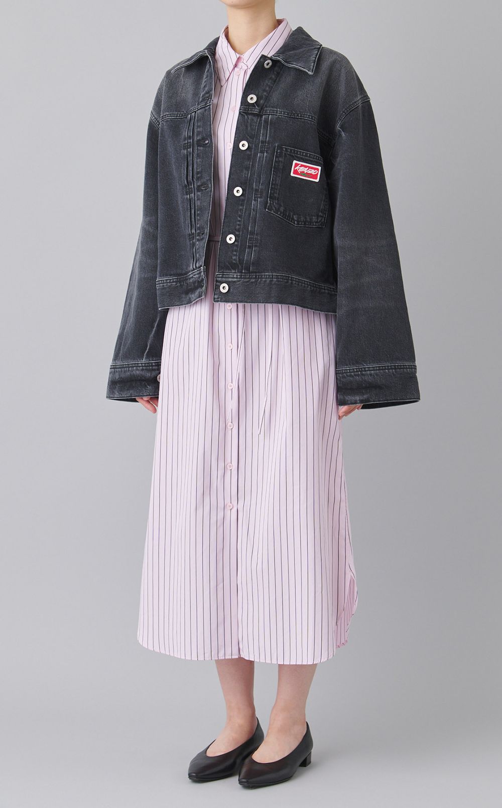 FUTURAキモノスリーブデニムブルゾン