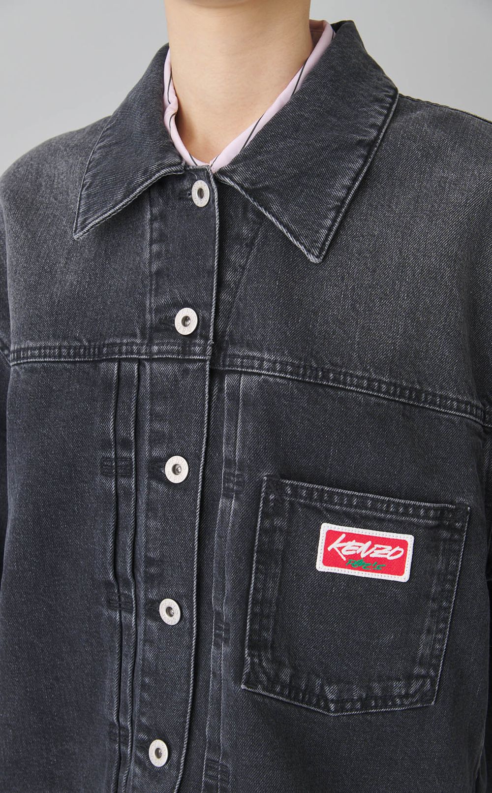 FUTURAキモノスリーブデニムブルゾン