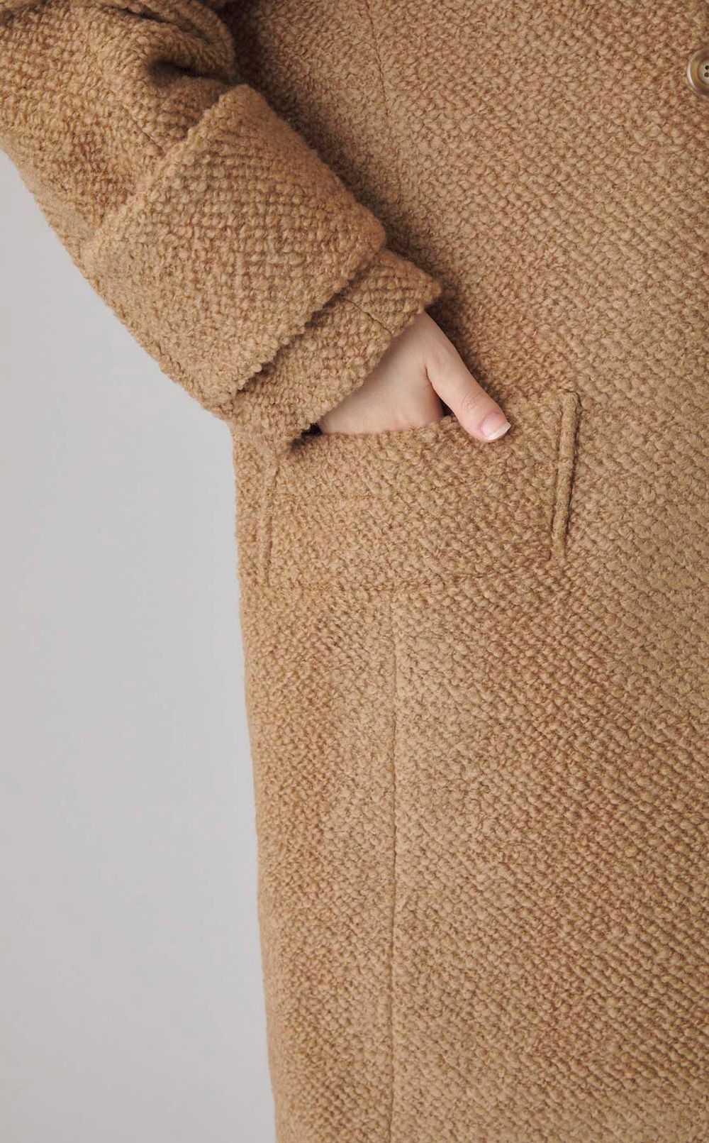 【別注】ワッフルツイードチェスターコート