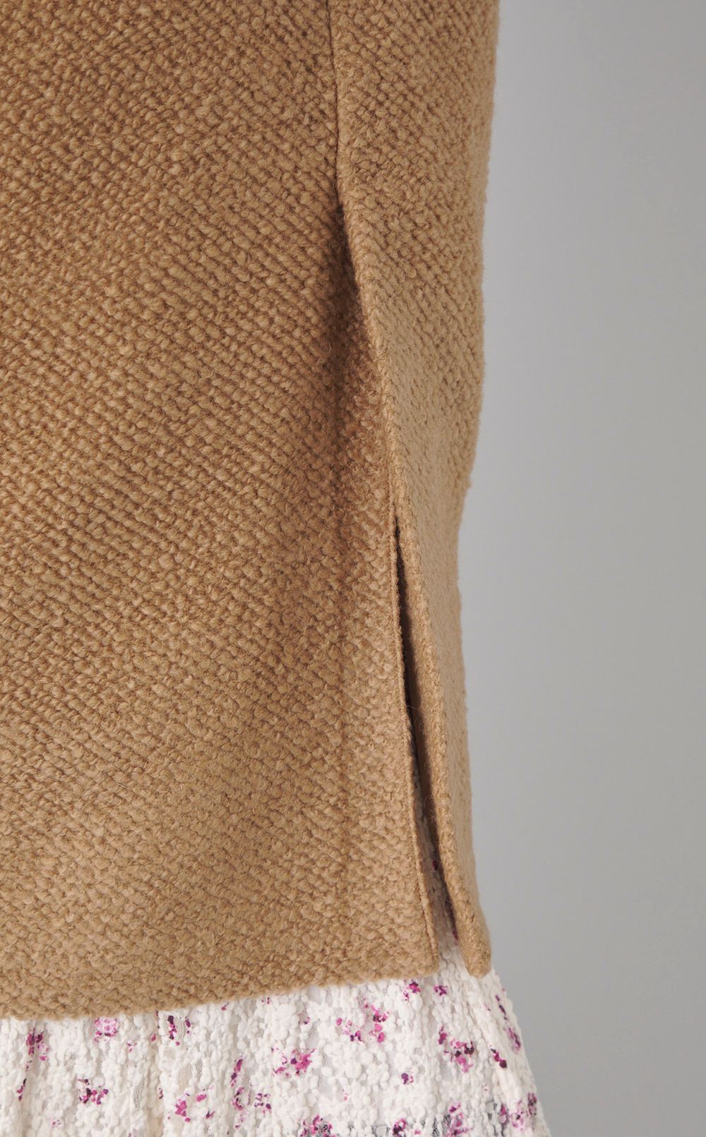 【別注】ワッフルツイードチェスターコート