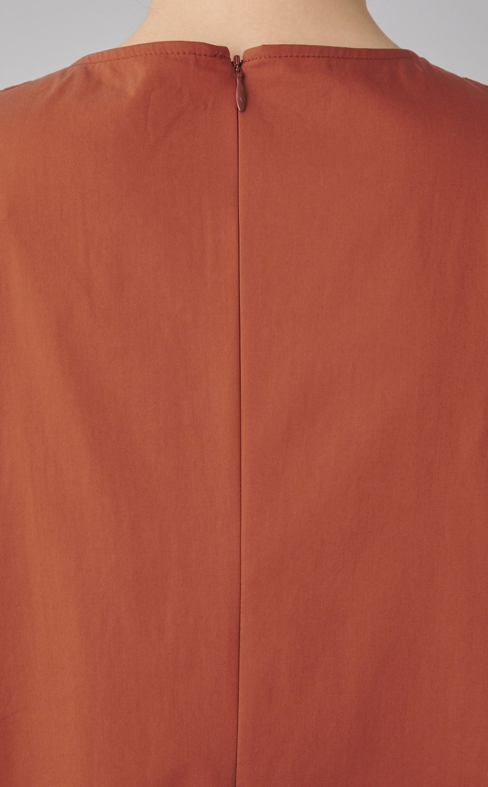 ストレッチポプリンフレアワンピース