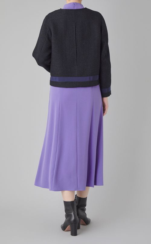 ツイードライダースジャケット