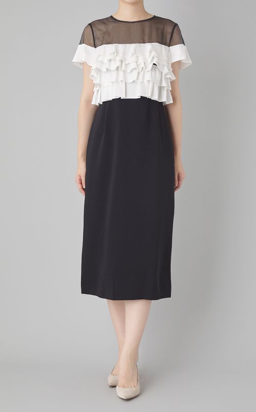 ドレッシーフリルワンピース