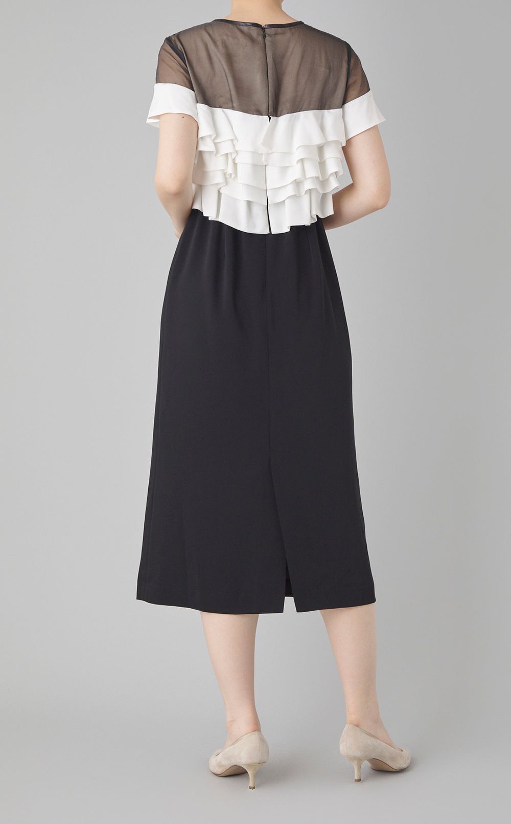 ドレッシーフリルワンピース