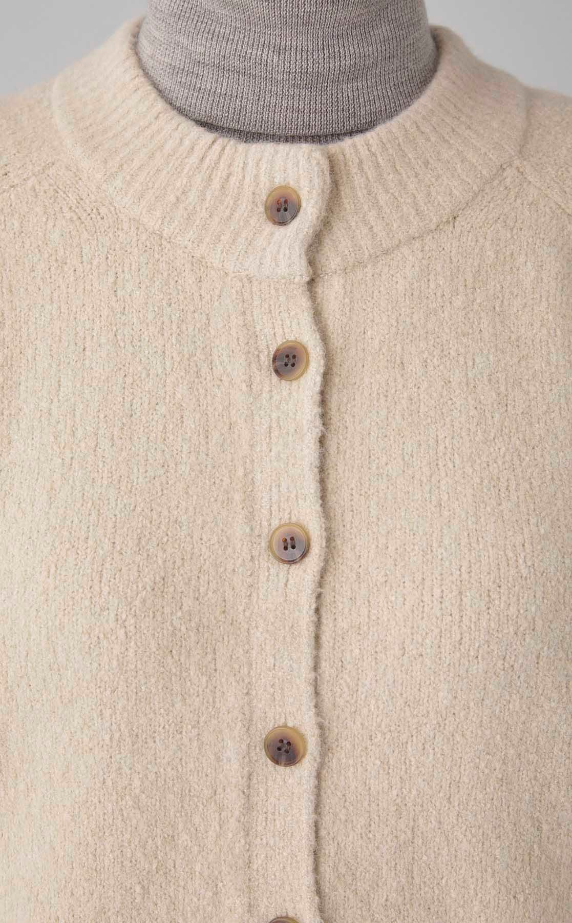 Theory luxe｜ボリュームスリーブニットカーディガン