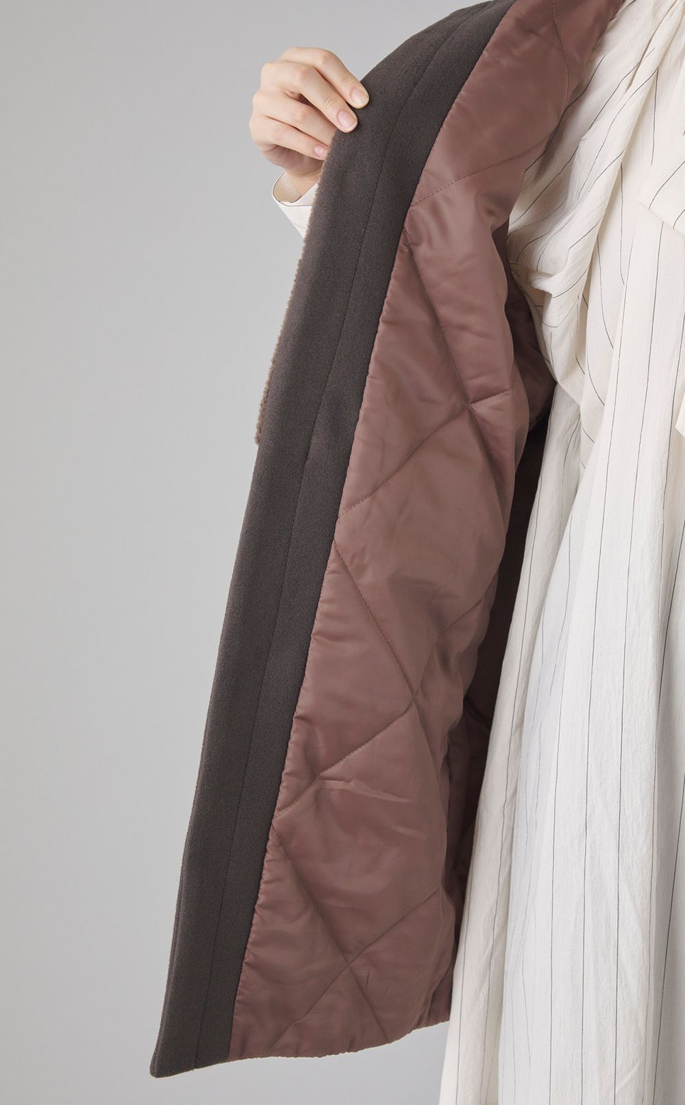 ボアフリースロングジレ