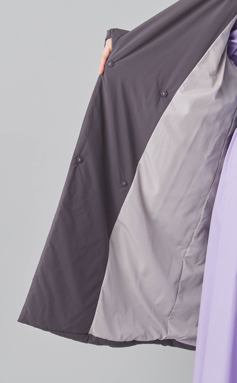 中綿ロングコート