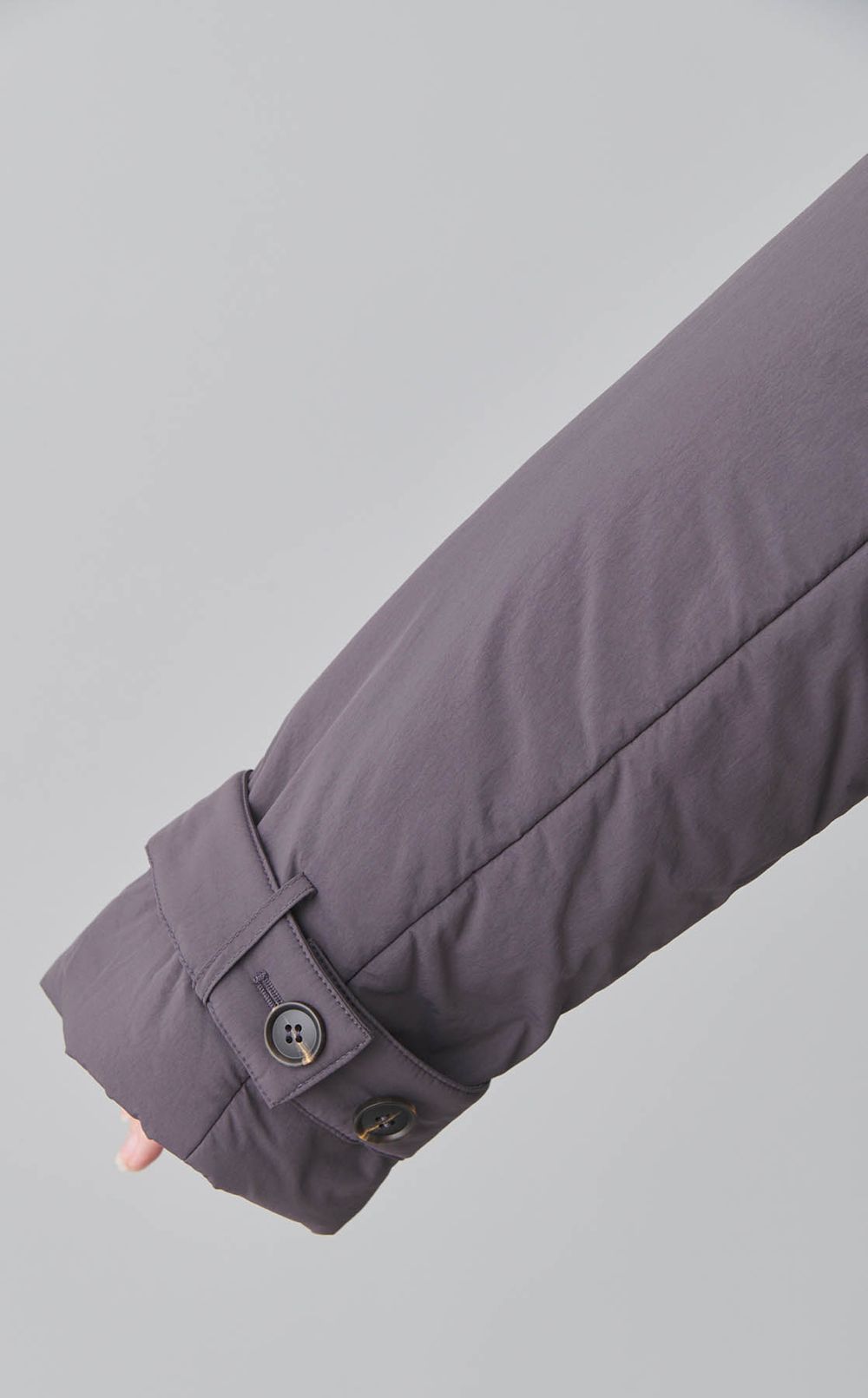 中綿ロングコート