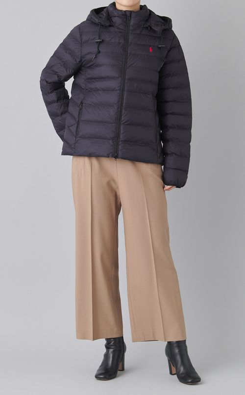 中綿キルティングブルゾン