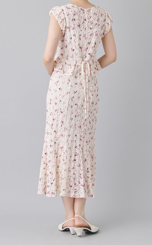 ピグメントフラワーワンピース