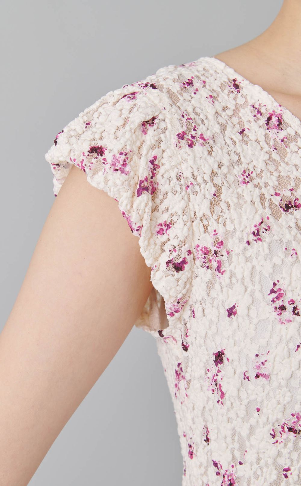 ピグメントフラワーワンピース