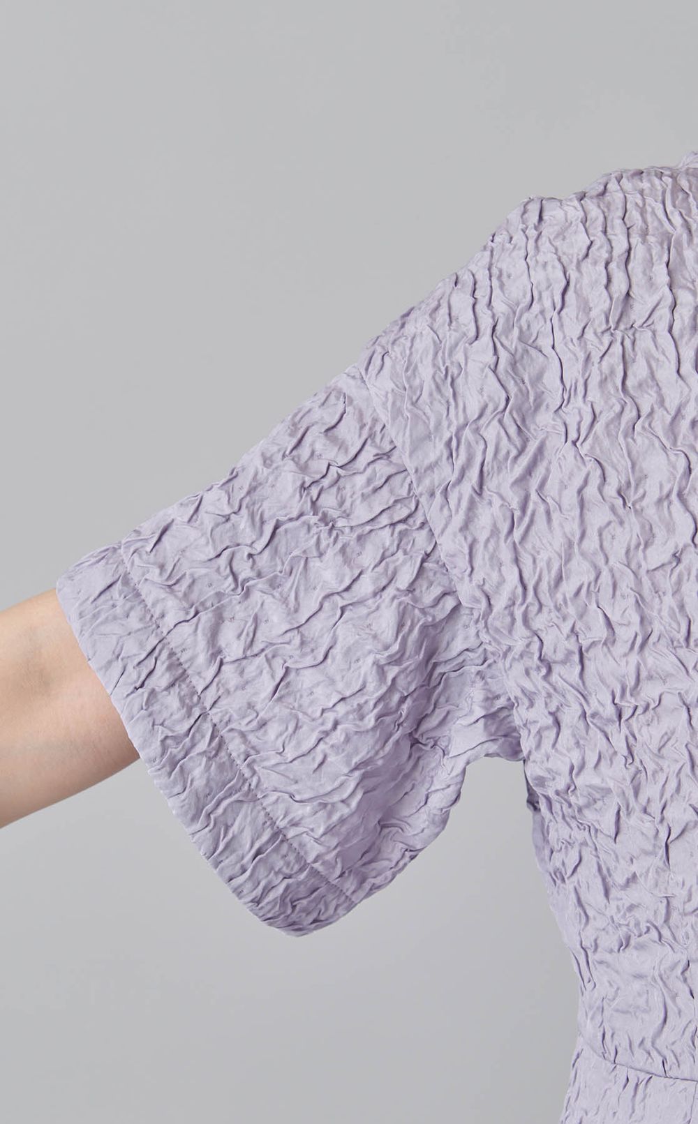 ジャガード前開きワンピース