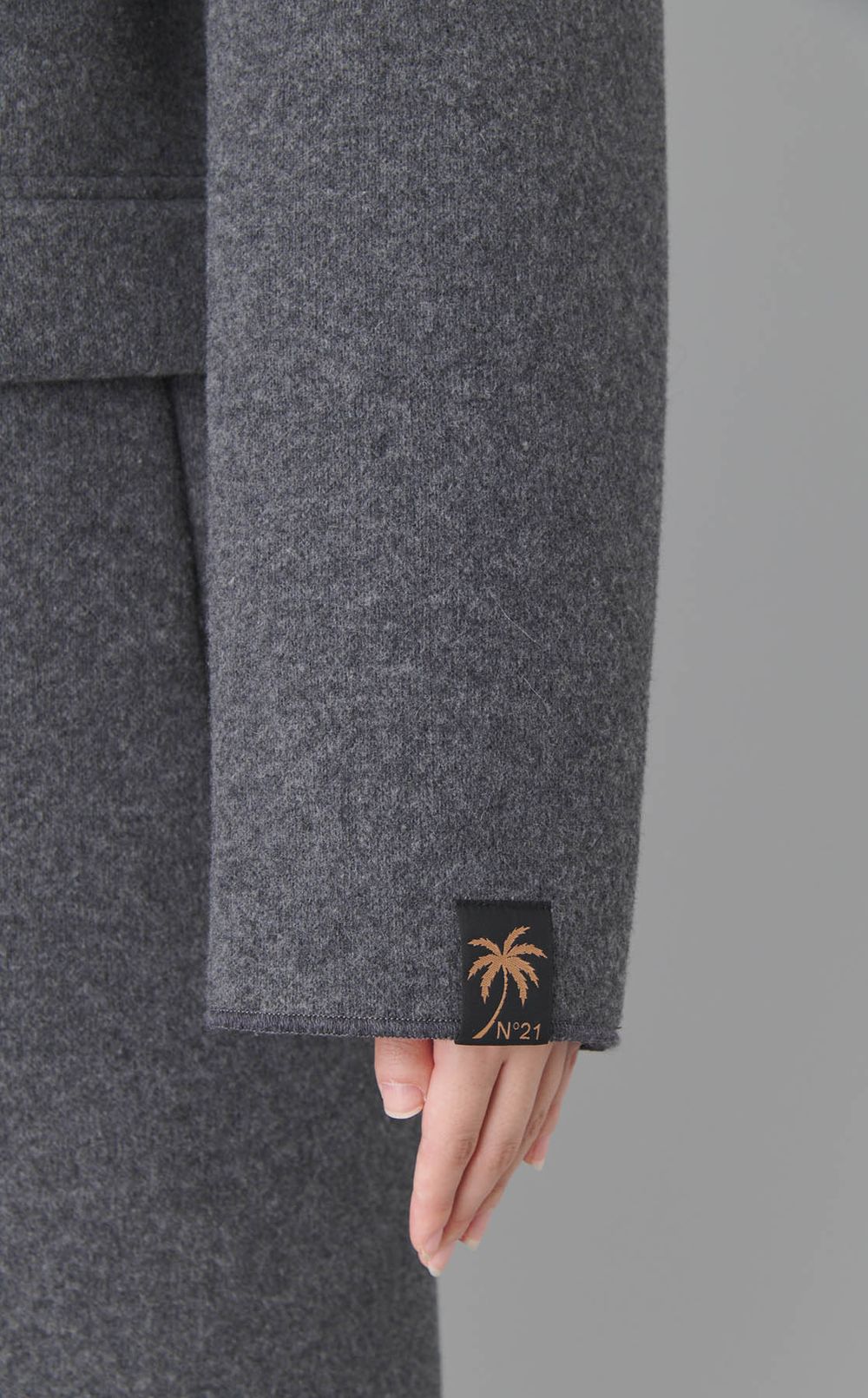 オーバーサイズウールテーラードコート