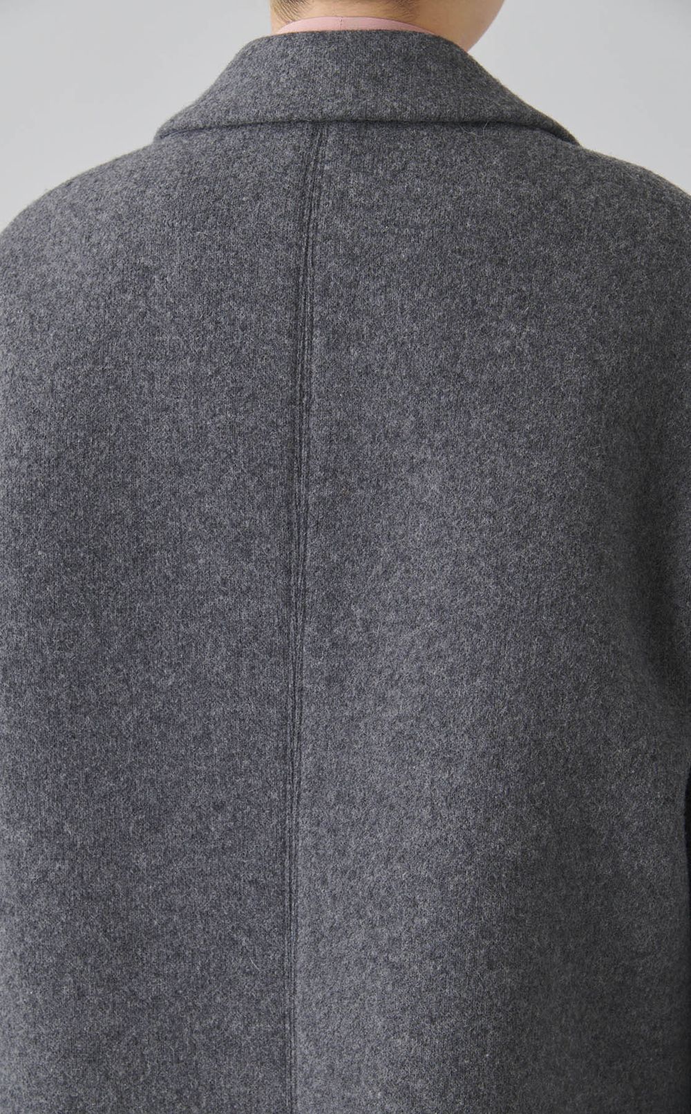 オーバーサイズウールテーラードコート