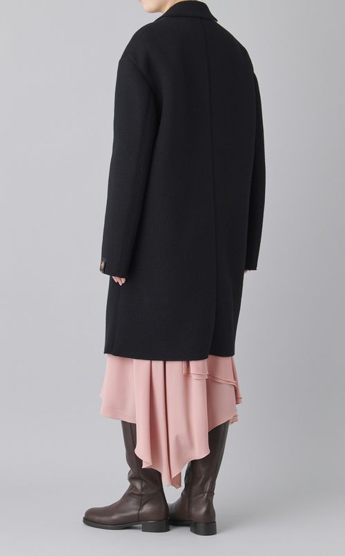 オーバーサイズウールテーラードコート