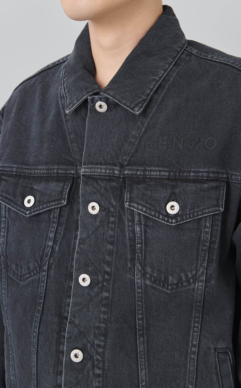 ボケフラワートラッカージャケット