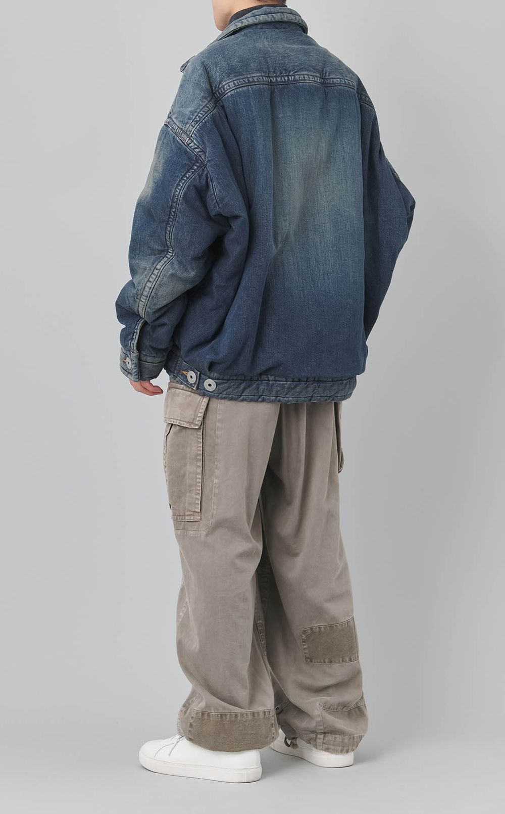 パファーデニムジャケット