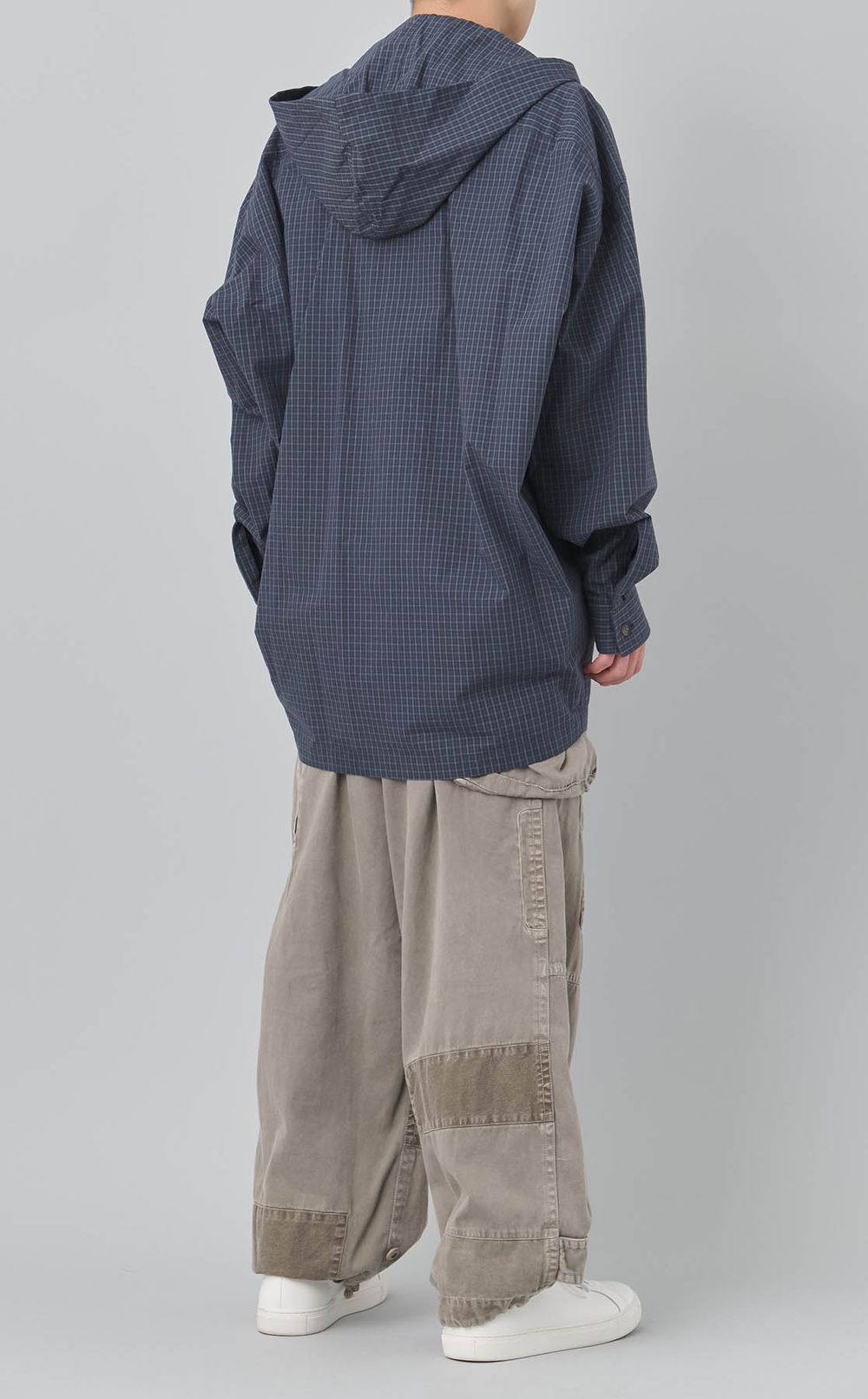 フードライニングシャツ