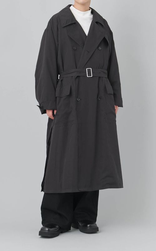 フェードデニムラップワイドパンツ