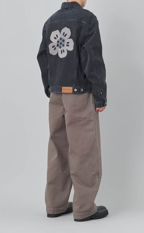 ボケフラワートラッカージャケット