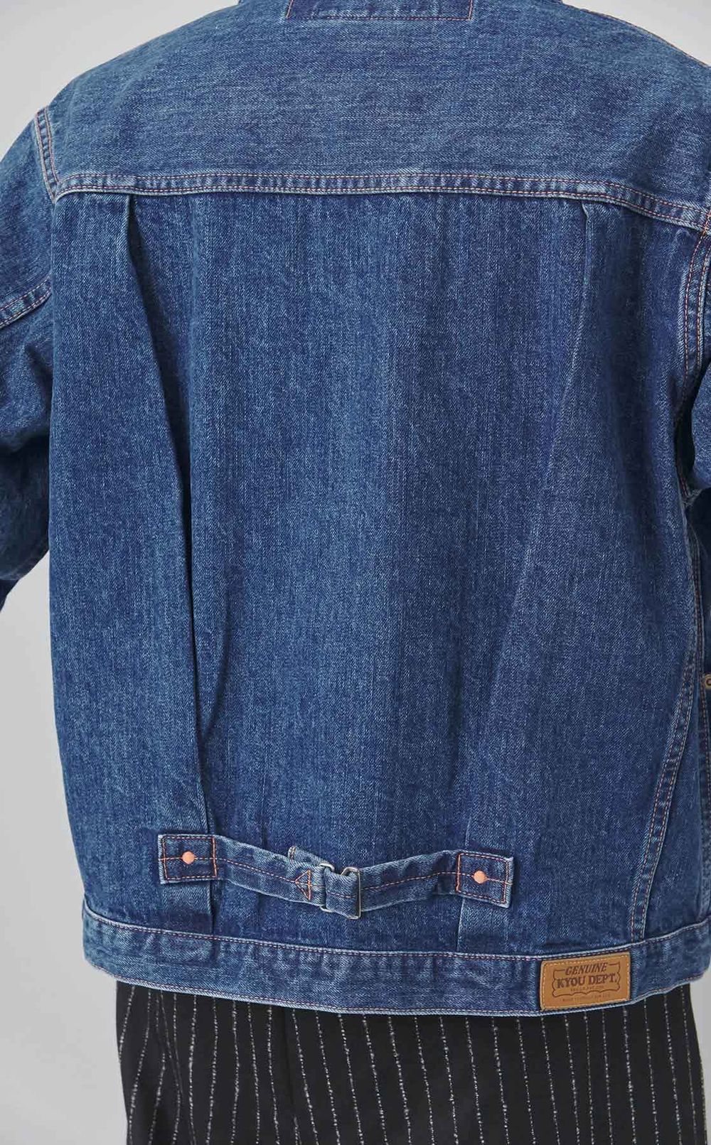 50sデニムジップアップジャケット