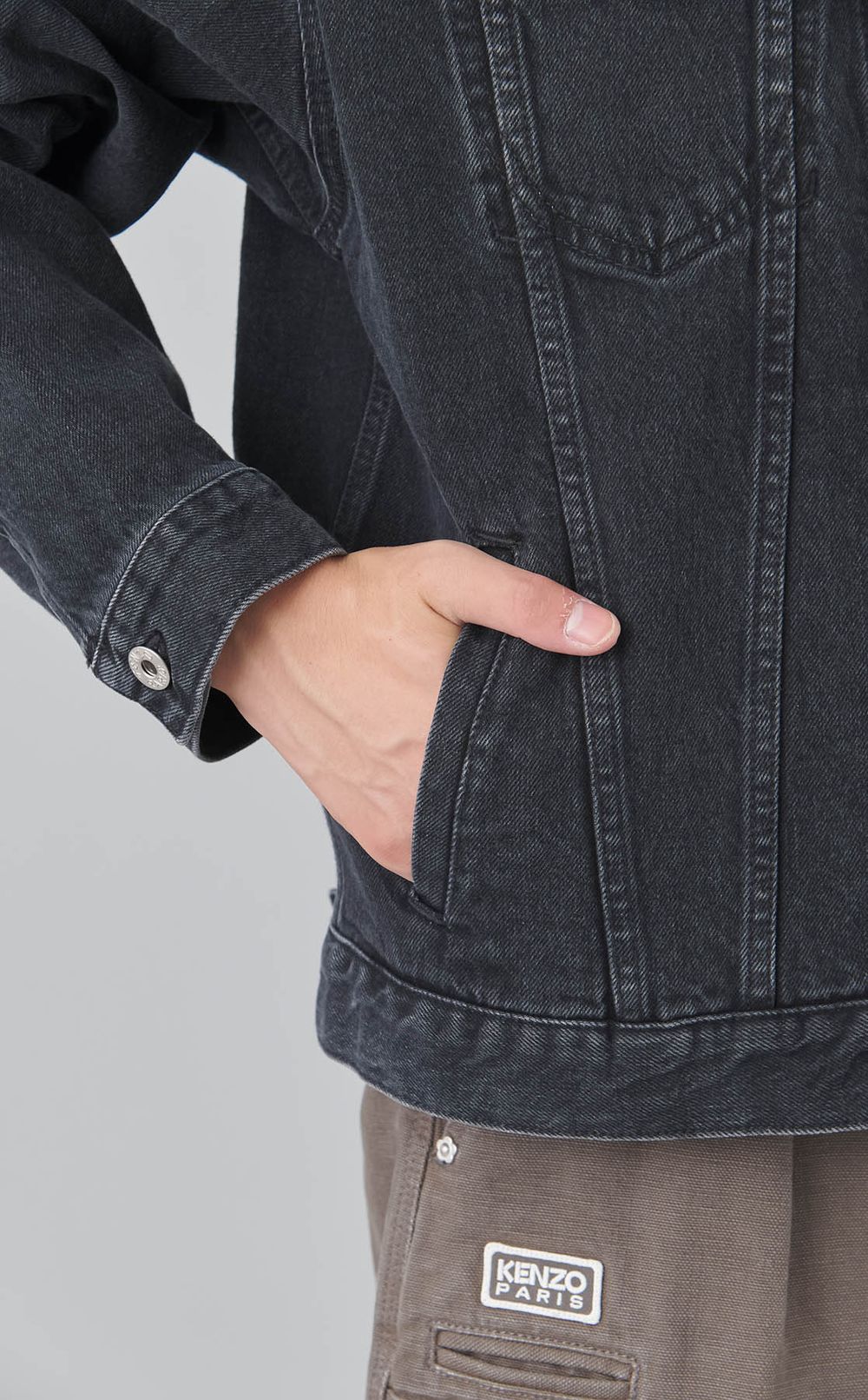 ボケフラワートラッカージャケット