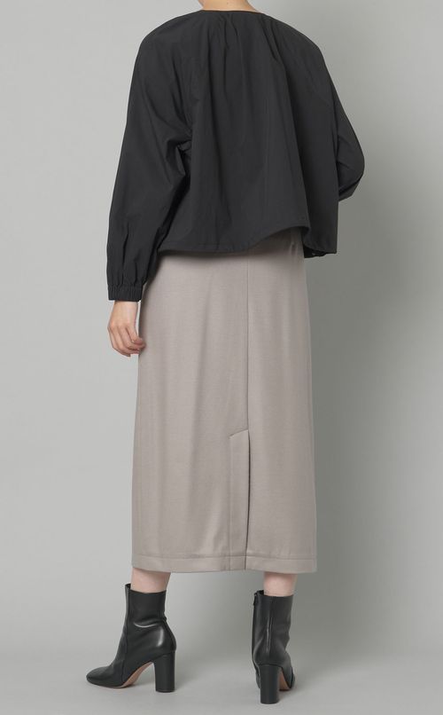 テックポプリンショートジップジャケット