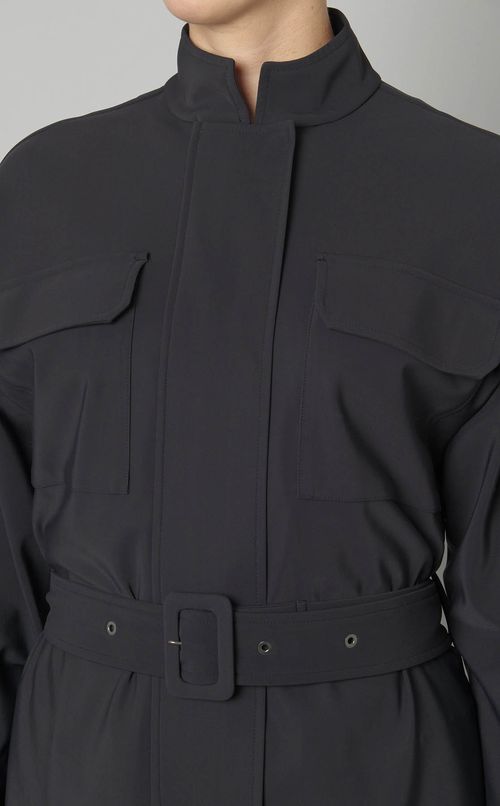 ストレッチナイロンカーゴコート