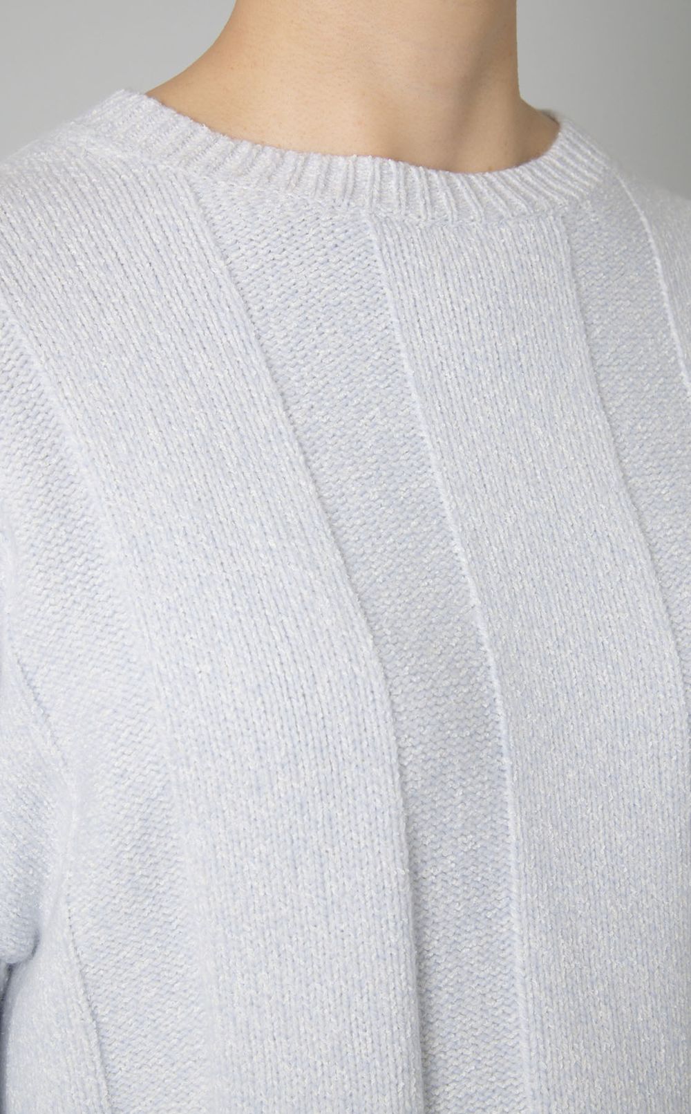 フェルトウールリブニット