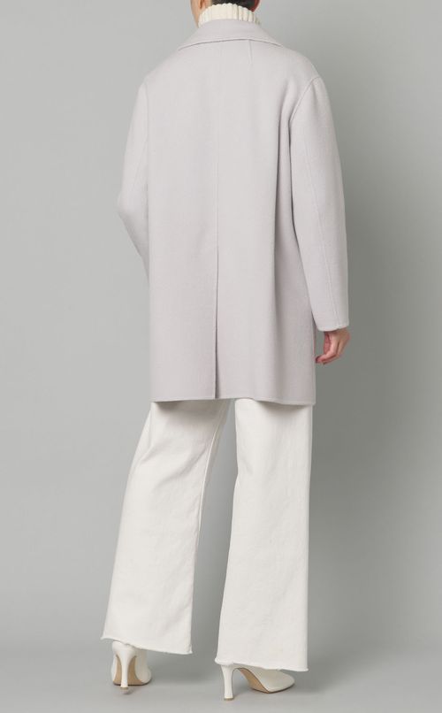 ウールカシミヤミドルコート