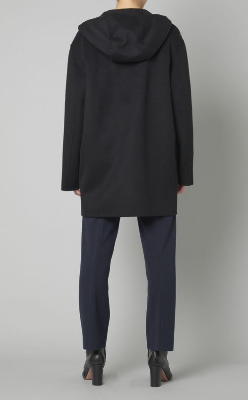 ウールカシミヤフードコート