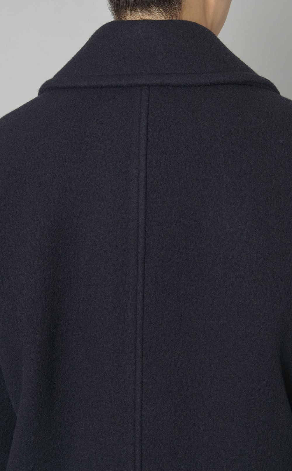 ビッグラペルウールPコート